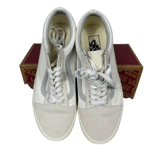 Vans Old Skool Marshmallow/ White Mens 8.5/ Women 10 VND000D7ZQJM - Picture 3 of 12